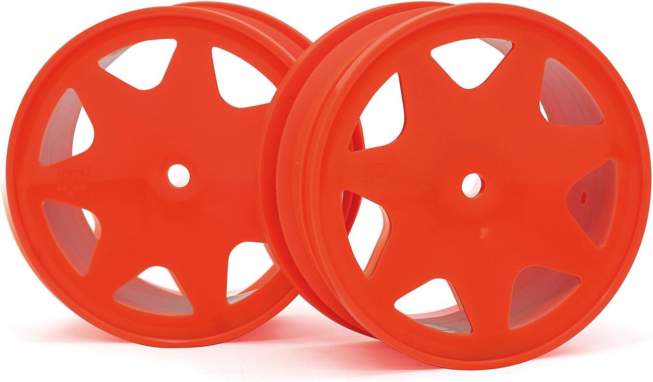 Amazon.com: HPI Racing 100622 Ultra 7 Wheels, Orange, 30mm (2pcs ...
