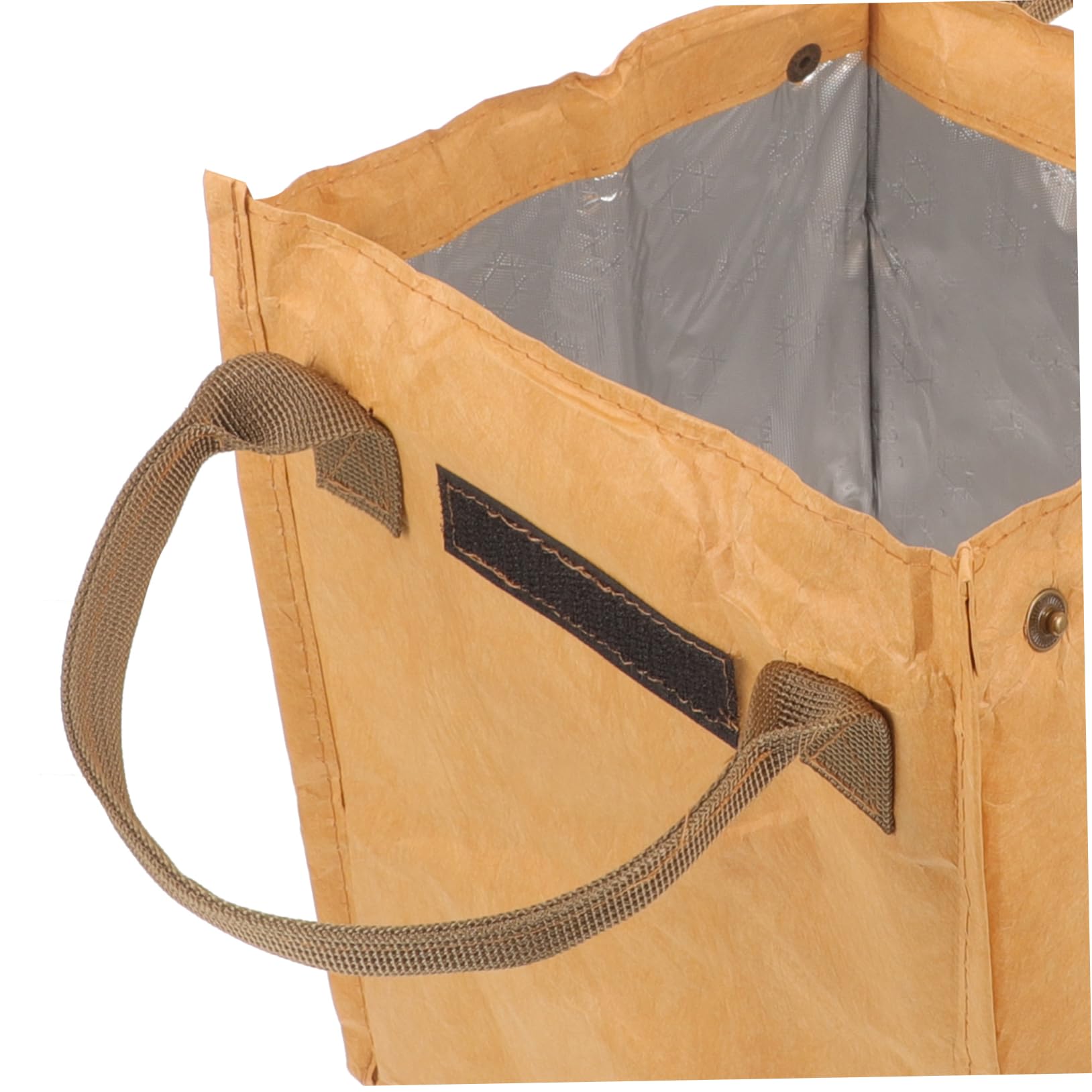 Alipis 4stücke Isolierte Lunch Bag Aus -papier Große Tragbare Wiederverwendbare Thermotasche Für Erwachsene Für Büro Schule Picknick Und Camping Und