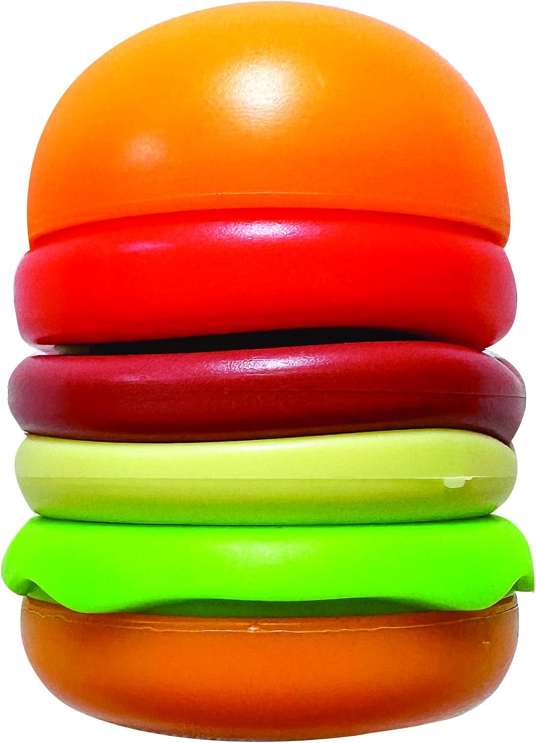 Raymond Geddes Hamburger Sharpener and Eraser - Pack of 24 - Fun and Functional School Supplies for Kids