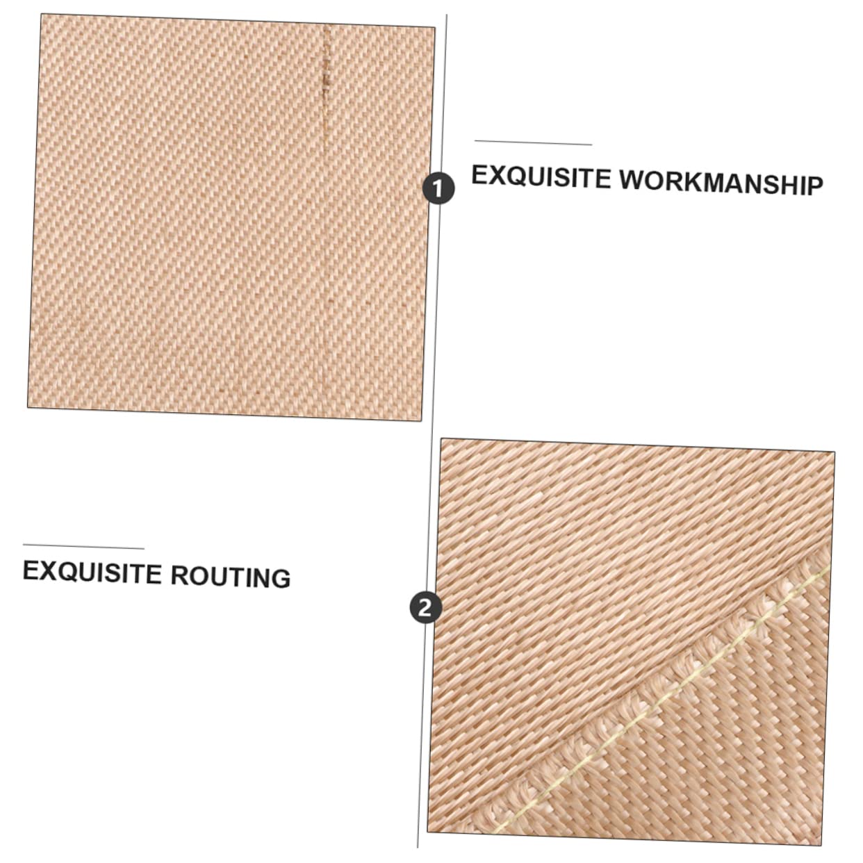 BESTonZON Feuerfeste Isoliermatte 45x45cm Outdoor Grillunterlage Faltbar Beidseitig Nutzbar Mit Aufbewahrung Für Picknick Camping