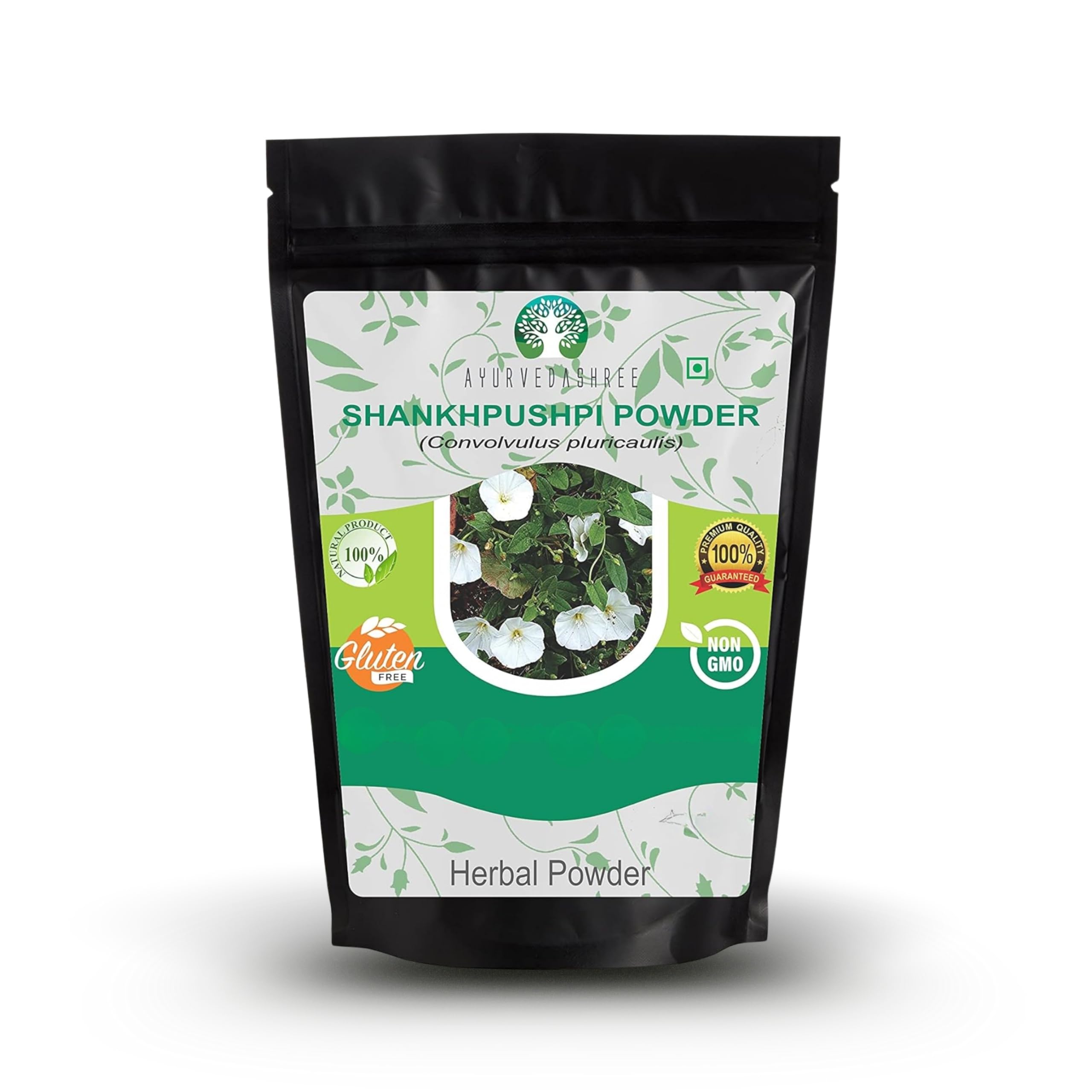 Shankhpushpi Powder 200 Gm | Convolvulus Pluricaulis | Supports Immunity System | Vegan | Non GMO | GMP Certified | Gluten Free