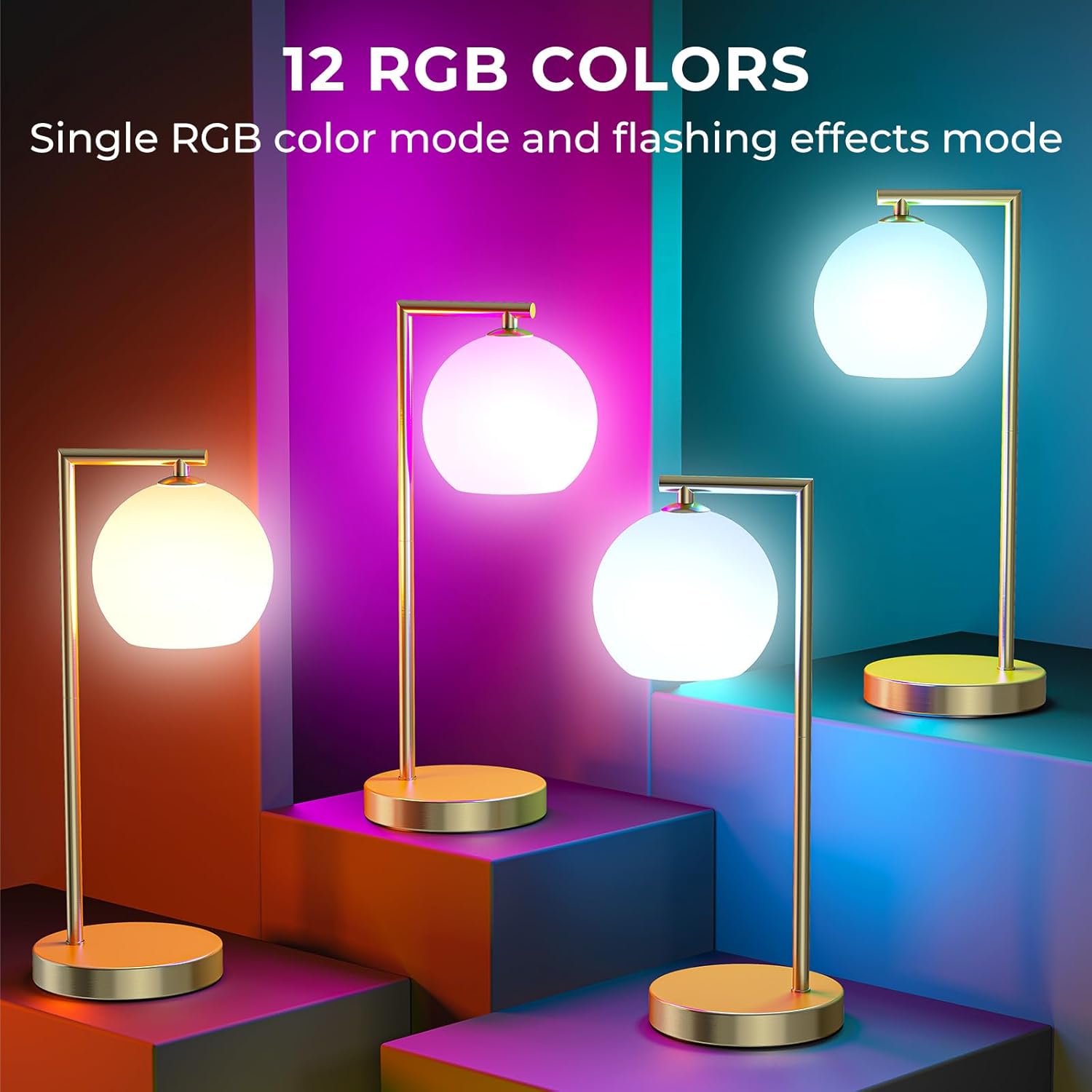 Illuminate Your Space: A Review of the MOITA Cordless Table Lamp with Remote and RGB Colors