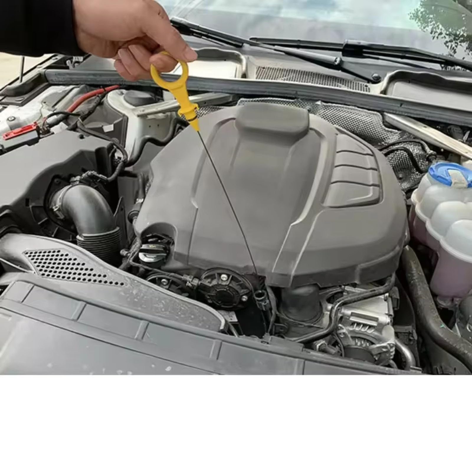 Asta di Livello dell'olio della Trasmissione 1 pz Asta di Livello dell'olio Motore dell'auto Ricambio Asta di Livello dell'olio ZJ01-10-450F Compatibile con Mazda 3 per M3