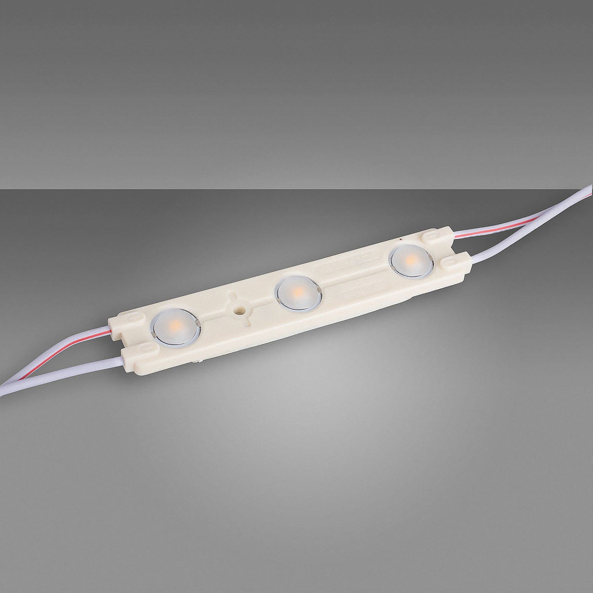 20 Moduli LED HL03 1.08W 6500K 12V IP65 – Bianco Freddo Per Insegne Pubblicitarie