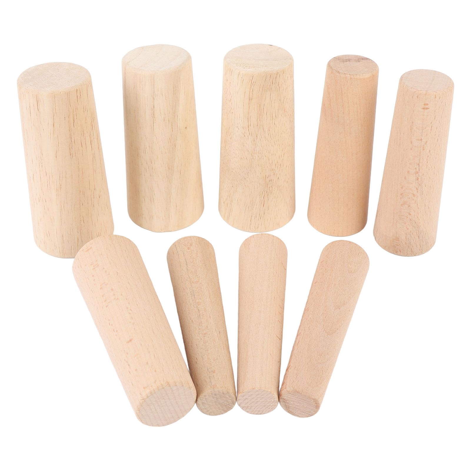 Tbest 9PCS Soft Wood Plugs Marine Tapered Emergency Hole Wooden Boat Safety Set Sailboats Yacht