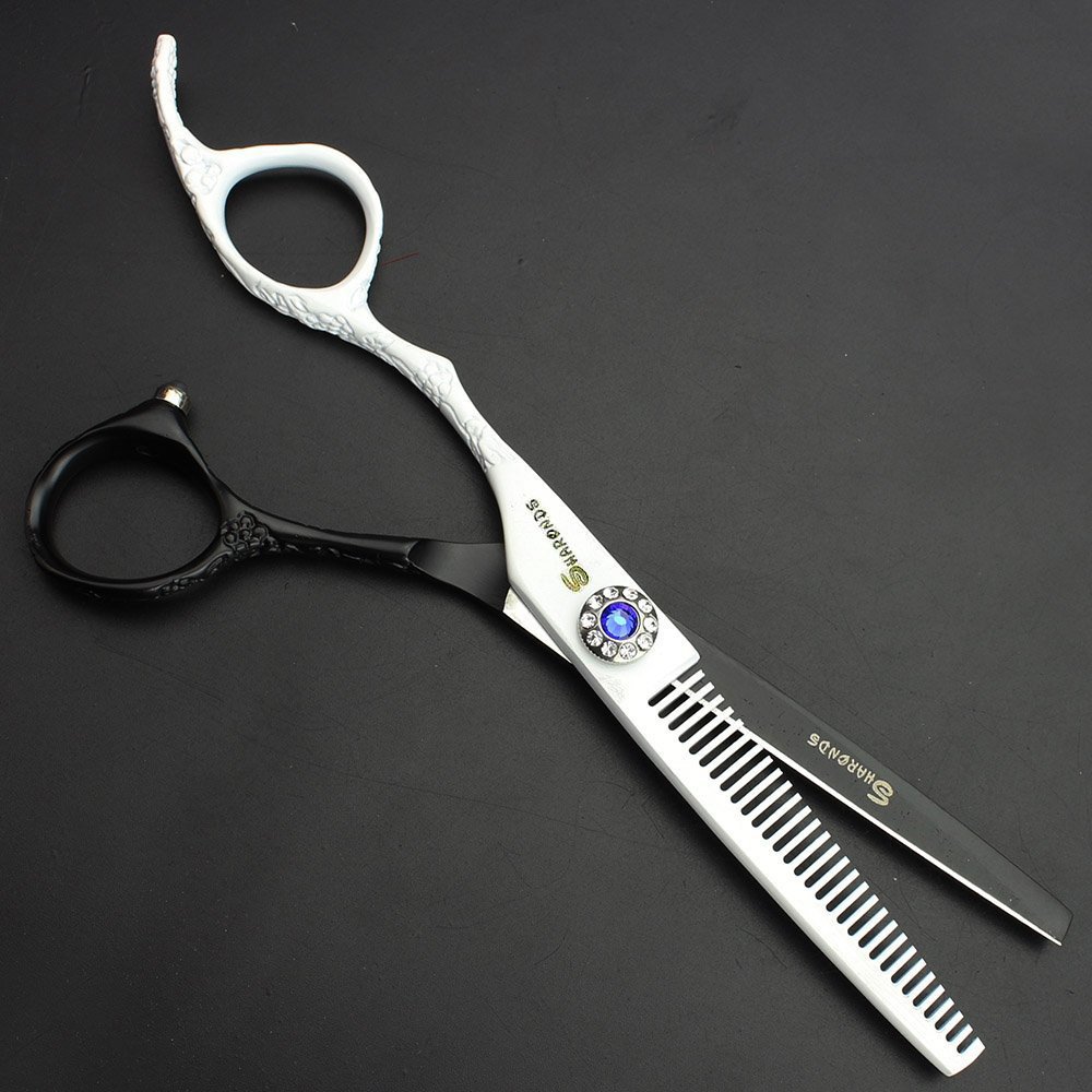 6-Zoll-Linkshänder Friseurschere Set (6 Zoll, 2 Stück-C)