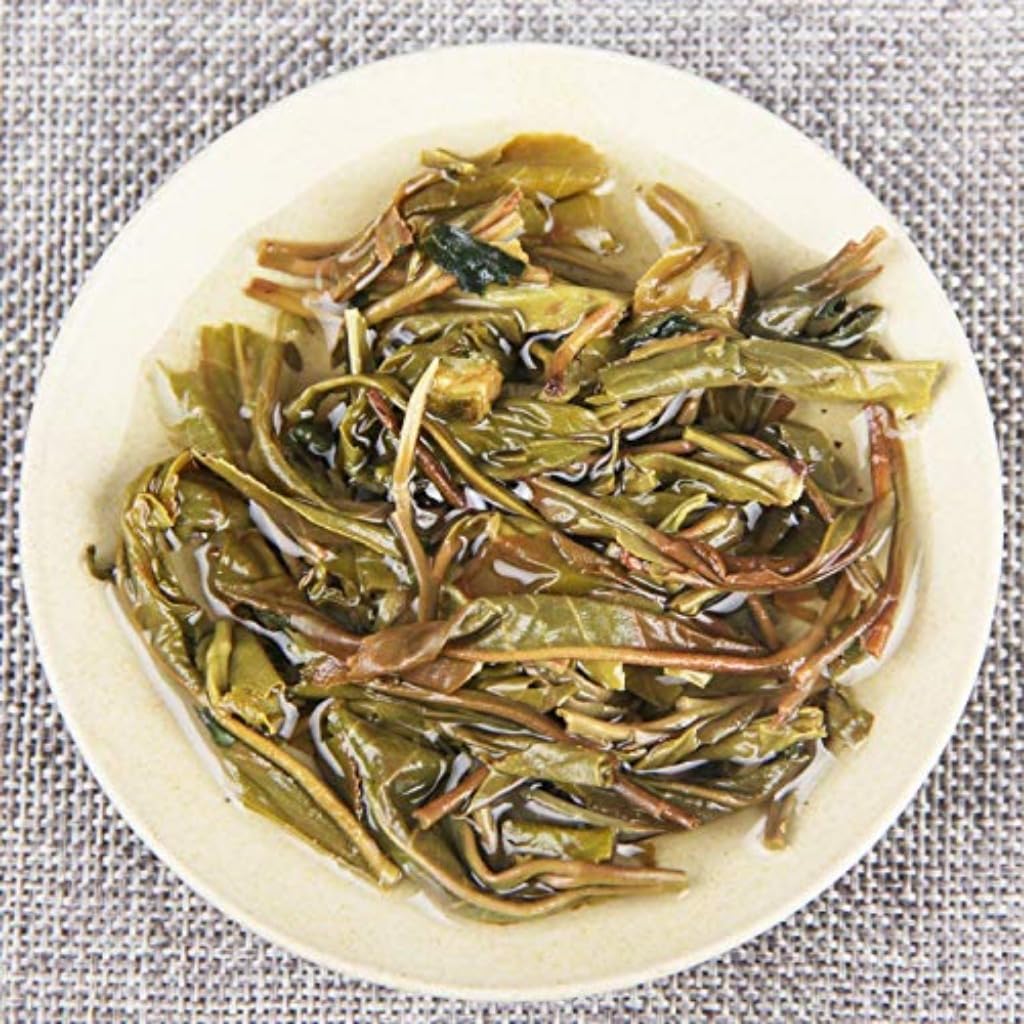 HQZMCTE Surowa Herbata Pu-erh Premium O Bogatym Aromacie, Zielona Herbata O Kleistym Zapachu, Pakowana Pojedynczo (1000g)