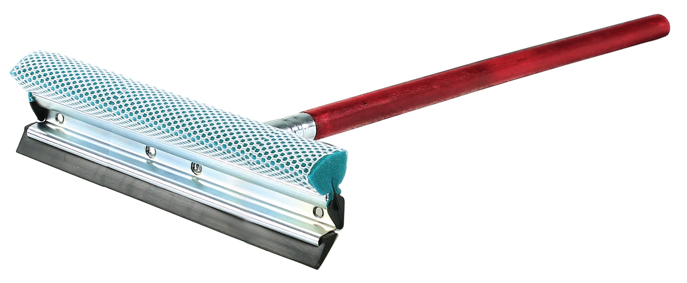 Mallory 10NY-24AHC Red 10" Professional Squeegee Head with 24" Handle