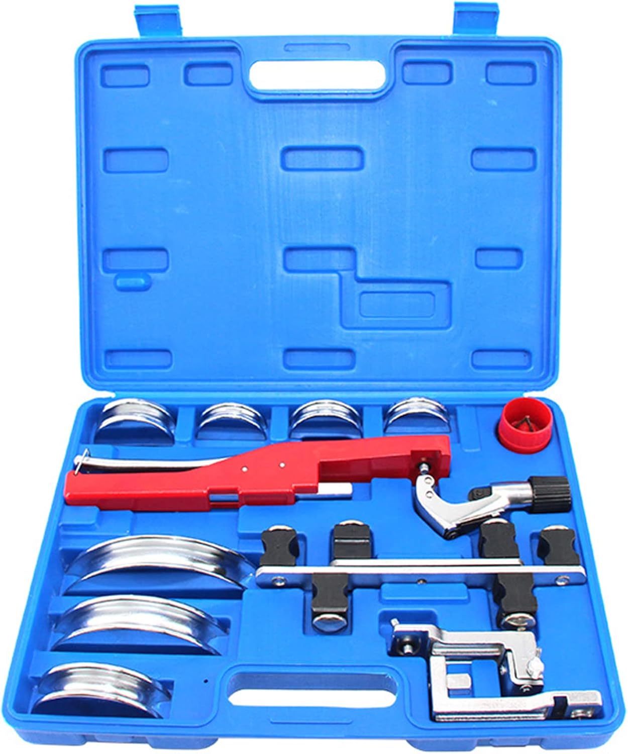 Copper Aluminum Tube Bender, Pipe Bender Kit with Reverse Bending 1/4