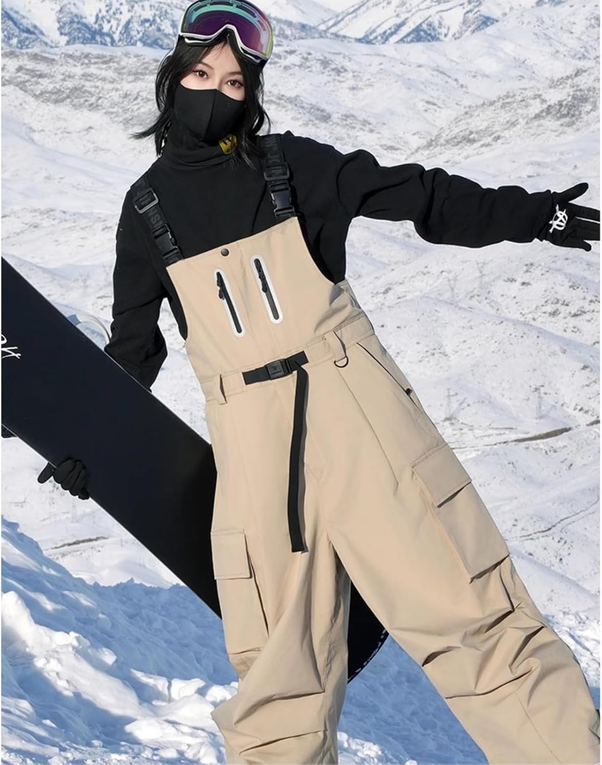 Mスキーウェア パンツ レディース スノ ボードウェア 防水 防風 防寒