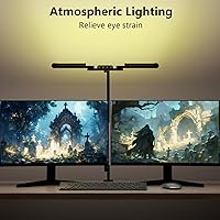 Vista 3 de Architect Desk Lamp with 5 Light Bars for Home Office, 32.5Inch Long Led Desk Light with Clamp, 24W Tall Foldable Computer Lamp with Swing Arm