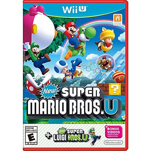 New Super Mario Bros. U + New Super Luigi U - Wii U