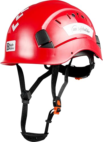 Vista 32 de Casco de seguridad para construcción, casco de ABS, sistema de ventilación ajustable, cascos de trabajo industrial, protección de la cabeza