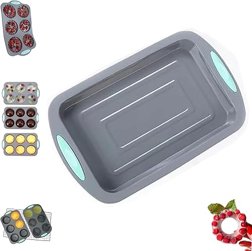 Miniatura 14 de Molde de hielo en forma de corona, bandeja de cubitos de hielo de corona navideña de silicona y juego de moldes de copos de nieve, moldes de hielo