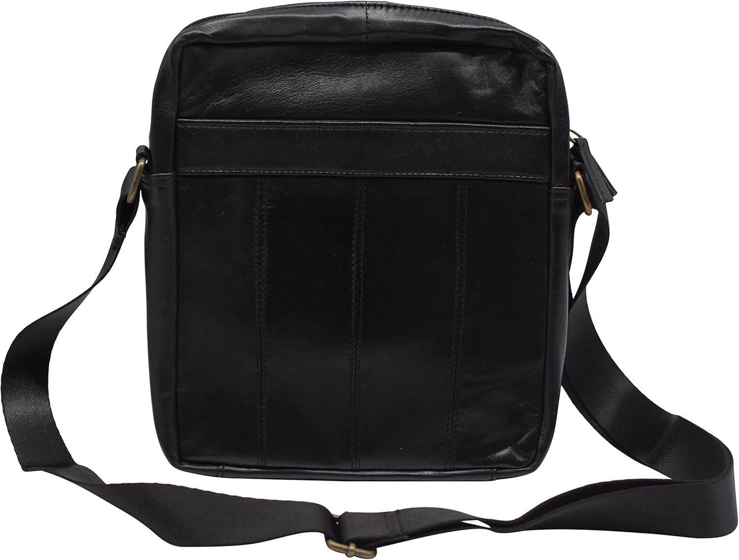 MARSHAL Genuine Leather Man Purse Shoulder Bag Small Mens Crossbody Messenger Bags for Work & Travel