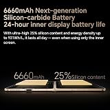 HONOR Magic V6 5G (PNM-N49) 512GB Storage 16GB RAM Factory Unlocked Android 16 Foldable Smartphone (Red) - 8