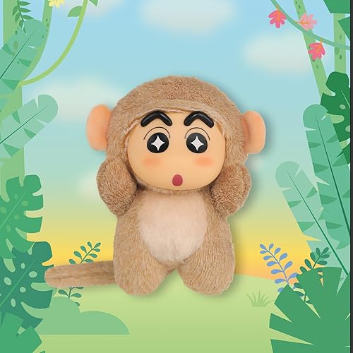 Miniatura 8 de 52TOYS Crayon Shin-chan Big Tails Series - Muñeca de vinilo coleccionable, figura de acción de 5.91 pulgadas con tacto suave, articulaciones