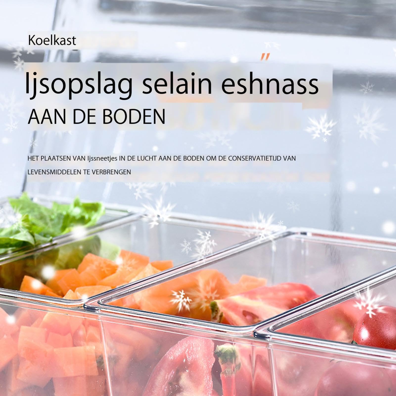 Versatile contenitore alimentare Insued – Server refrigerato digitale con controllo della temperatura per una conservazione compatta | Mantiene la temperatura per mantenere la freschezza