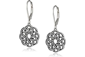 Celtic Knot Dangle Earrings