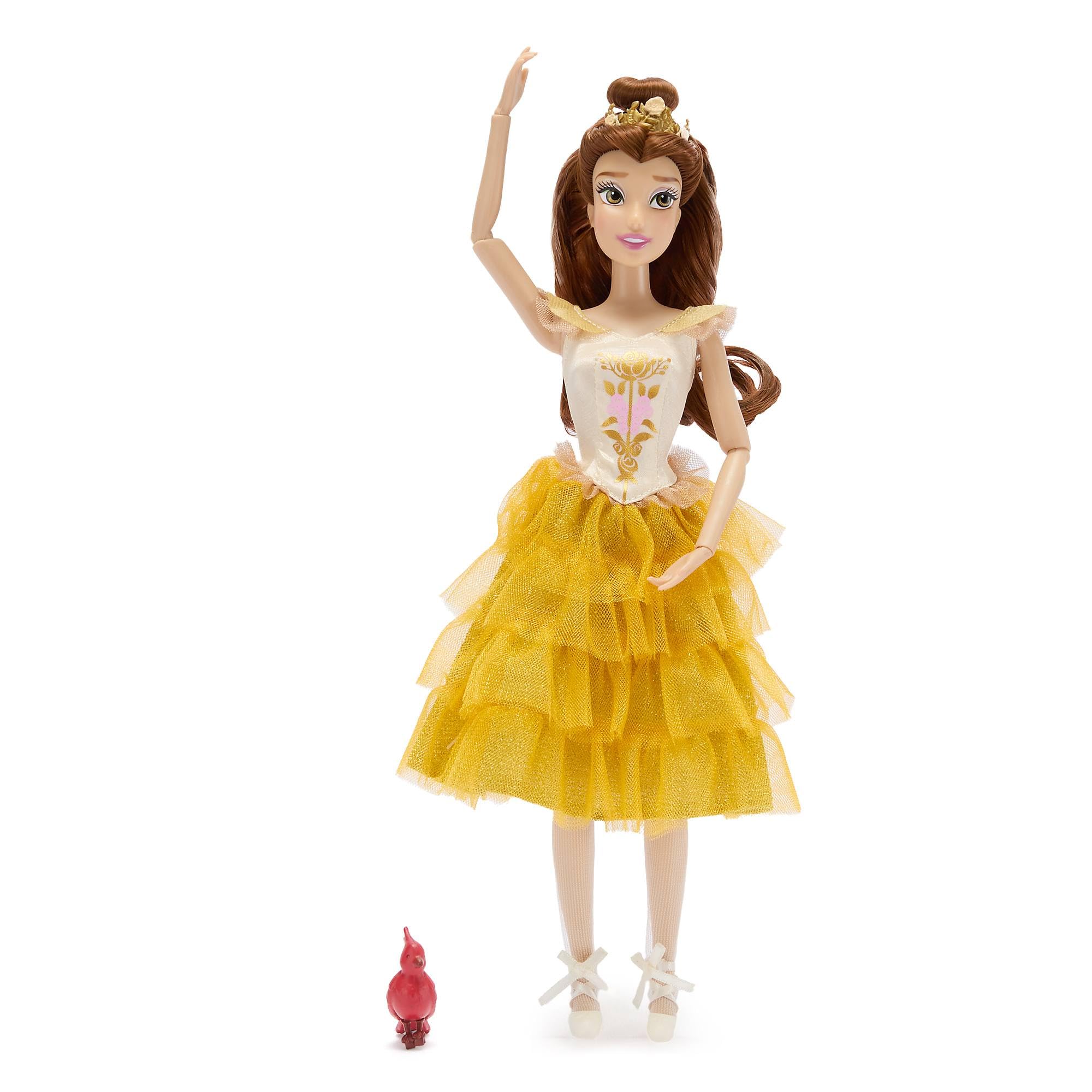 Disney Store Official - Die Schöne und das Biest - Belle - Disney Prinzessinnen Ballettpuppe - Ballet Doll Kollektion - 30 cm/12" - Ab 3 Jahren - 1