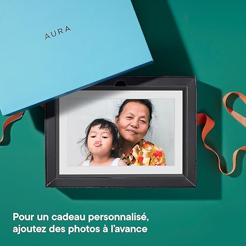 Miniatura 5 de Aura - Marco de fotos digital - Pantalla mat HD de 10,1" El mejor marco digital de Wirecutter para regalar Envía texto y fotos directamente a tu