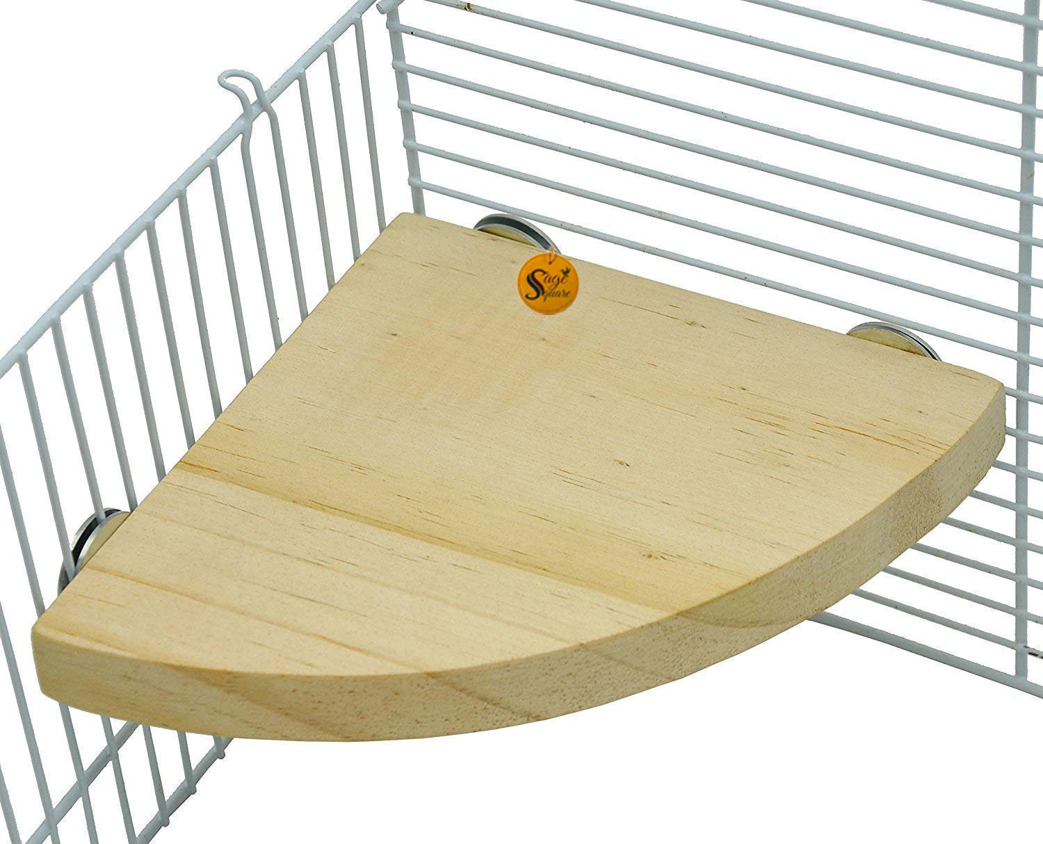 Sage Square 6 Inches Wooden Chewing Toy for Bird for Cockatiel African Grey Conure Rat Mouse Hamster Parrot. (B083LNGQP5) Amazon Price History, Amazon Price Tracker