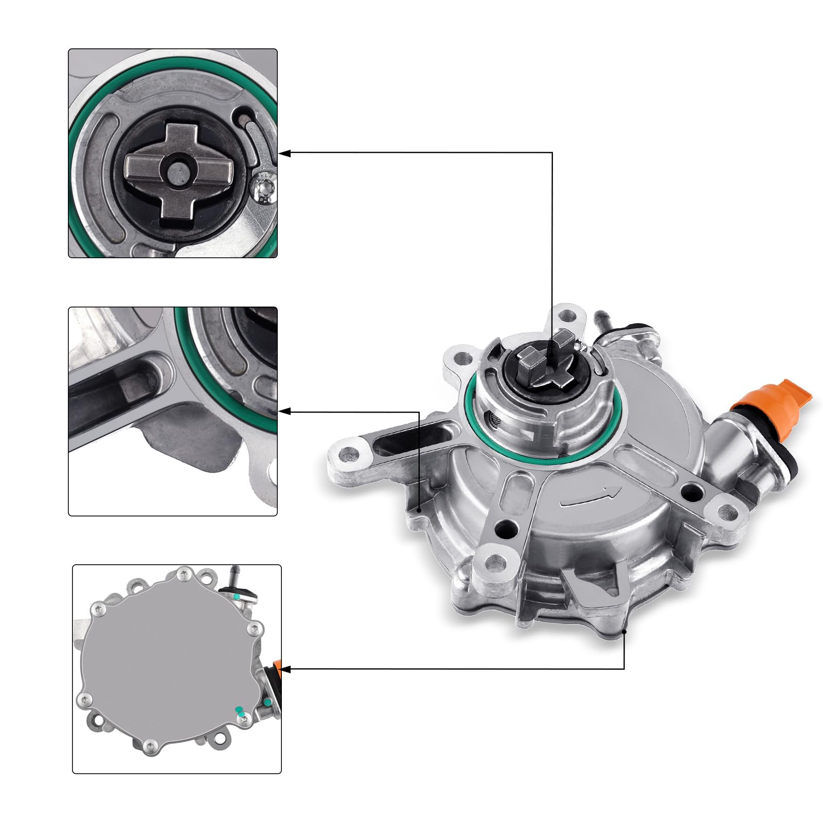 Amazon.com: AULINK Brake Vacuum Pump 2762300165 2762300365 for 
