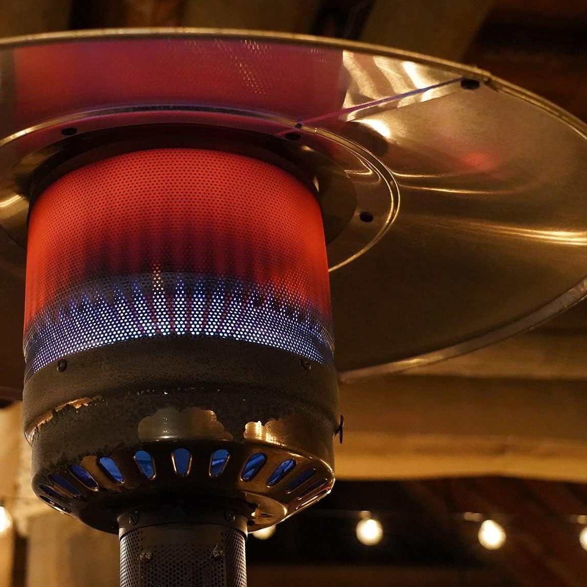 WML Copertura in Rete Per Riscaldamento, Raccordi Per Stufe A Ombrellone, Rete Di Riscaldamento Di Sicurezza in Acciaio Inossidabile (Size : C27.5cm-10.8in)