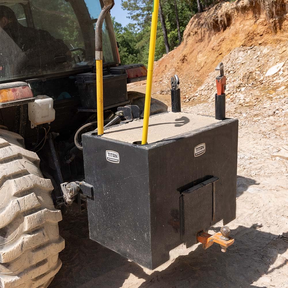 Titan Attachments Ballast Box Tractor Attachment 190 Lb. 3 Point Category 2 01 Ouct