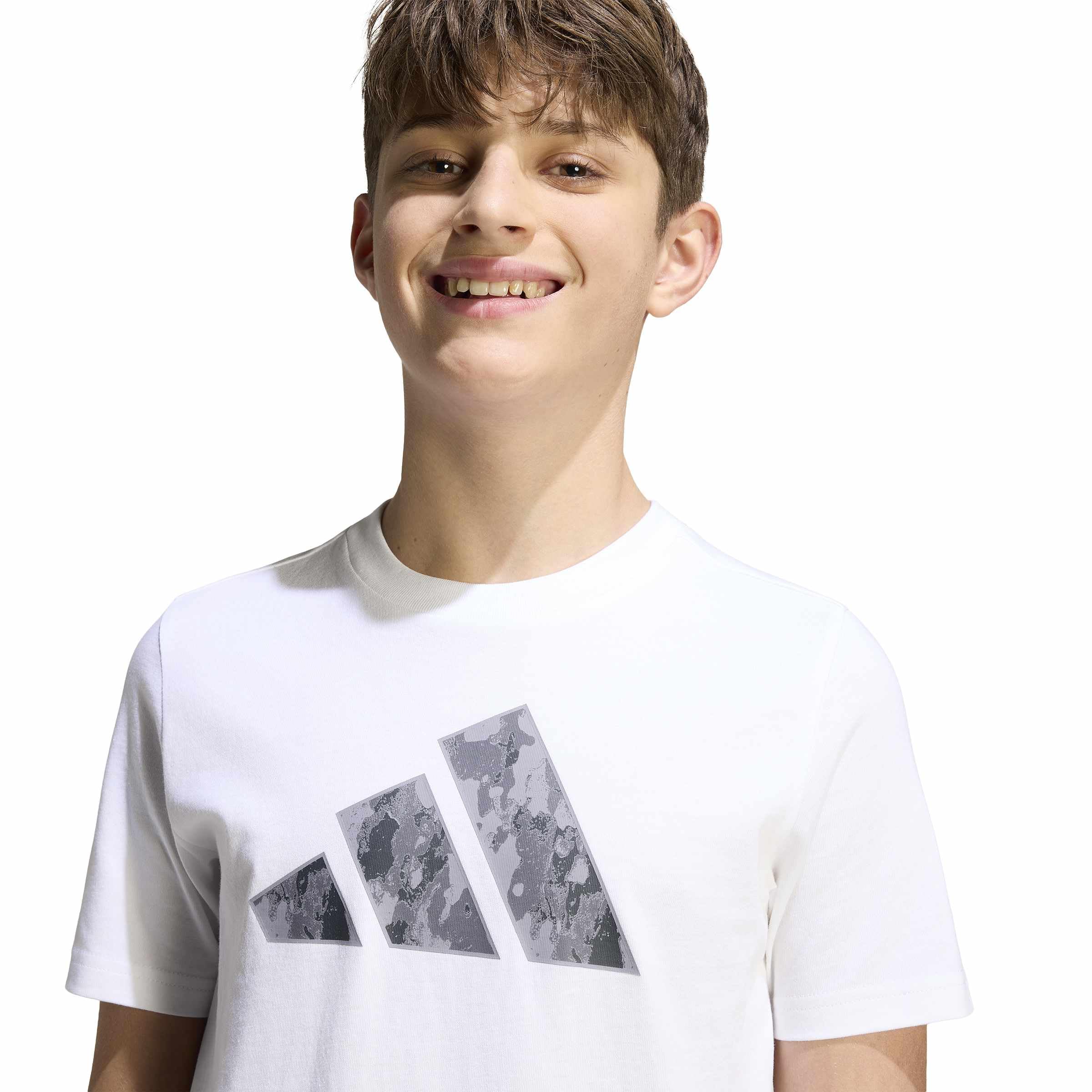 adidas Camo Graphic Junior Manga Corta Unisex niños (Pack de 1)
