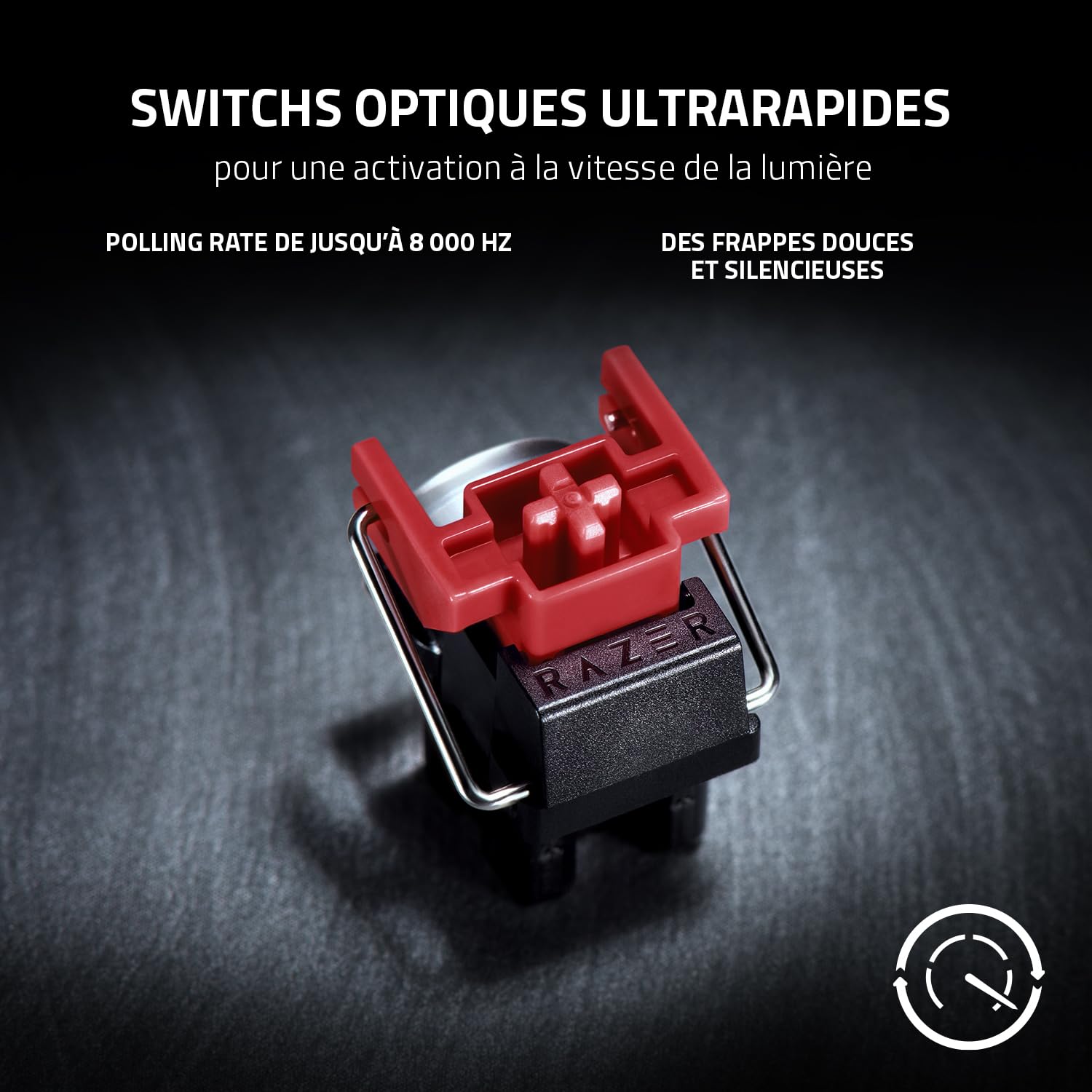 Razer Huntsman V2 (Red Witches) - Virtually Latency-Free Optical