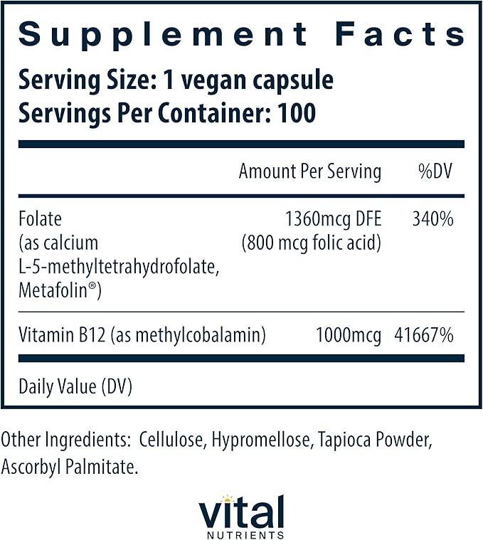 B12 & Methyl Folate