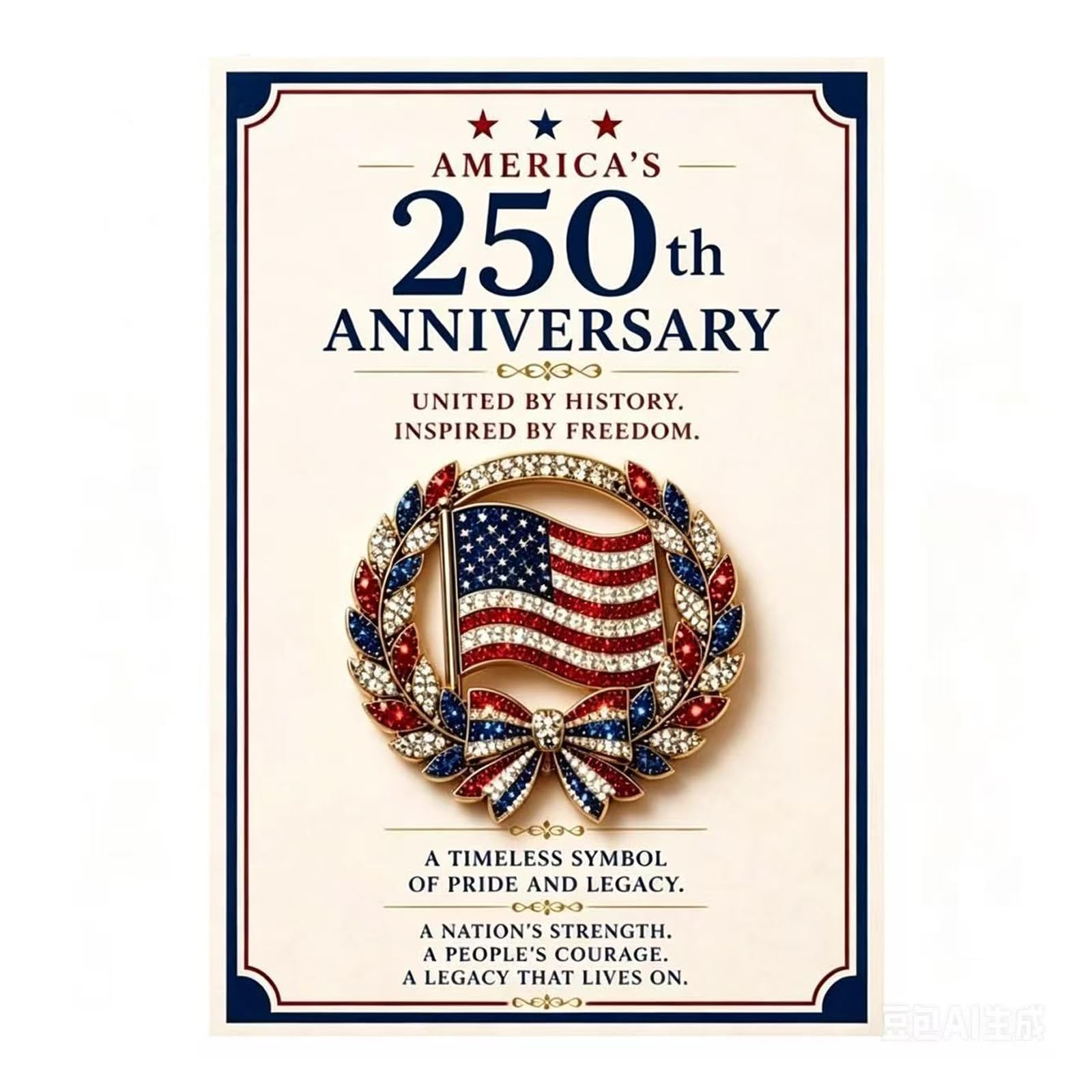 our fave Retro 250Th Anniversary Piece Perfect for History Enthusiasts and Functions US History Collector Item