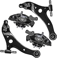 Vista 186 de Detroit Axle - Kit de brazos de control delanteros de 4 piezas para Ford Mustang Base GT 05-10 2005 2006 2007 2008 2009 2010, 2 brazos de control
