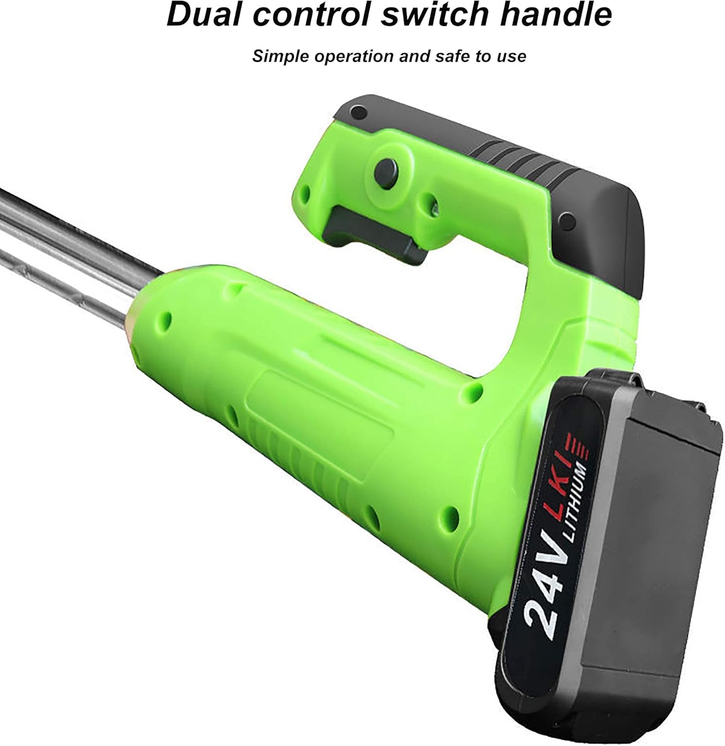 review YRCWZF Electric Lawn Mower, 2000mAh 450W 18000rpm, Portable Garden Grass Trimmer, Adjustable Height Brush Cutter for Garden Weeding and Maintenance,24V