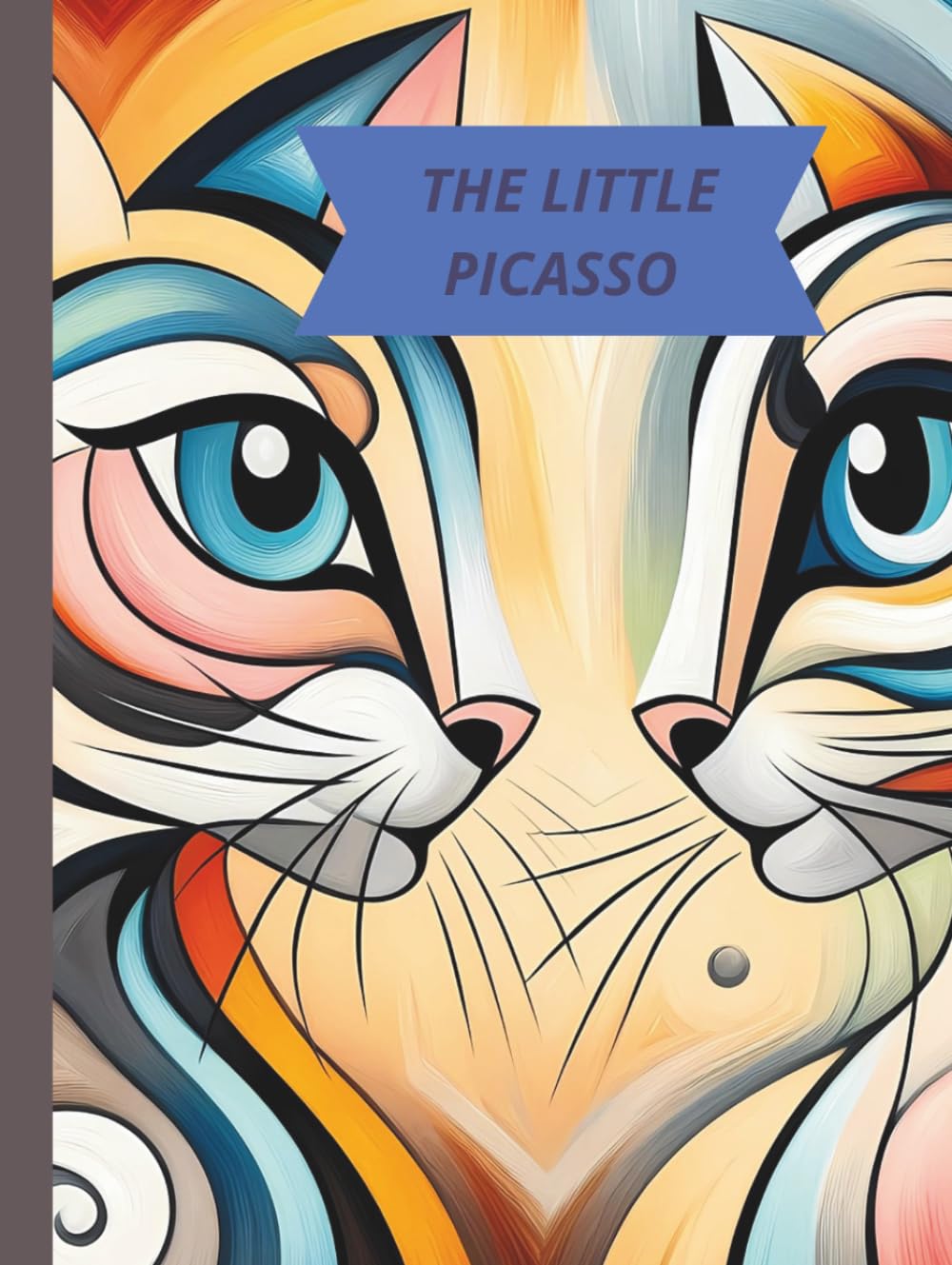 THE LITTLE PICASSO: 100 page of fun activities for kids coloring sheets ; and finish pads coloring sheets and finish the drawing challenges