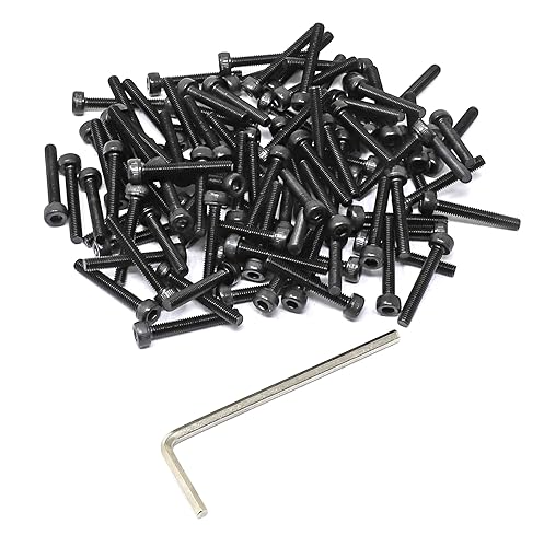 Miniatura 391 de iexcell 720 piezas de acero de aleación M4 x 6/8/10/12/16/20/25/30/35/40/45/50 de grado 12.9, tornillos de cabeza hexagonal, tornillos, arandelas