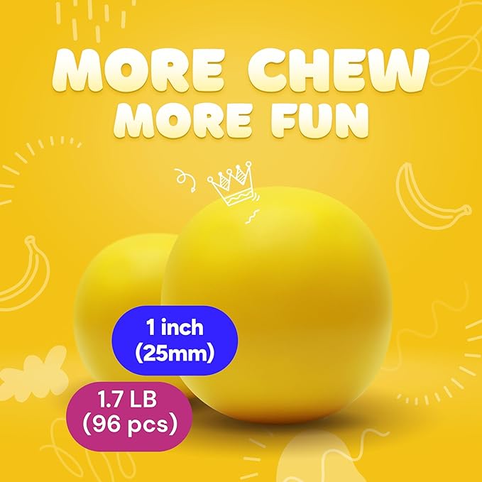 Global Gumball Chicle Banana 1.7 LB Pack de 2 miniatura 3