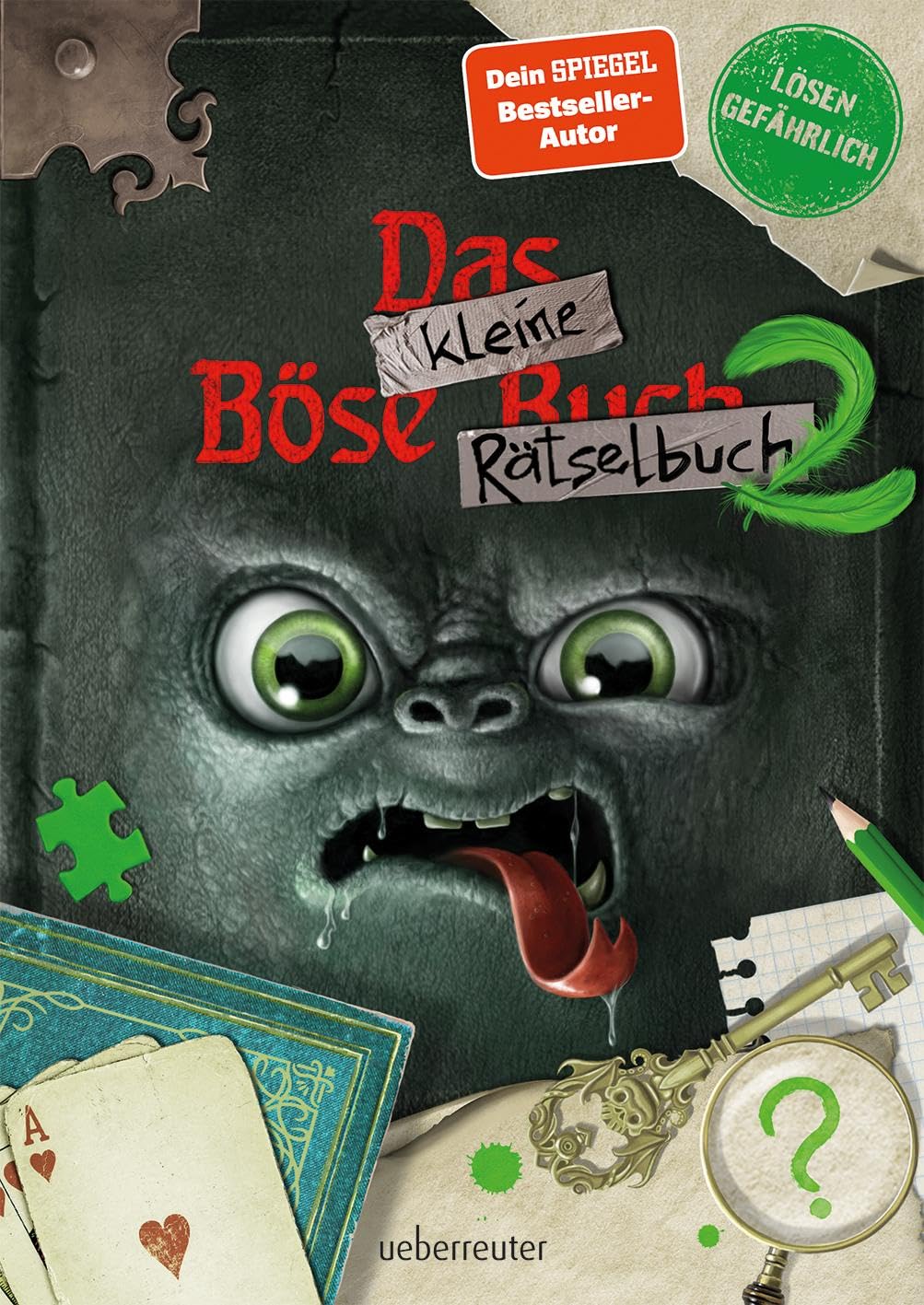 Das kleine Böse Rätselbuch 2 (Das kleine Böse Buch): Lösen gefährlich!