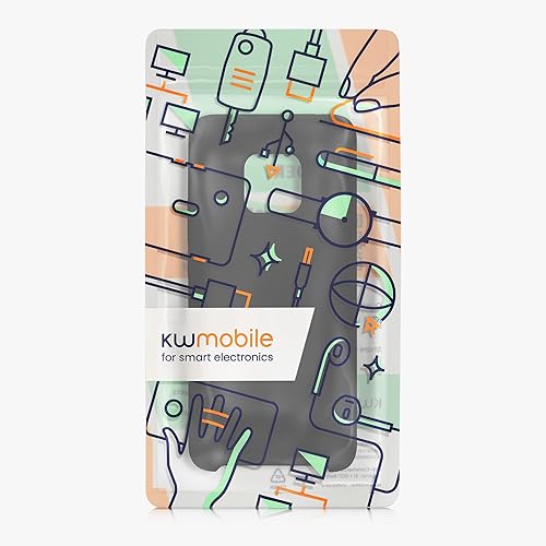 Miniatura 7 de kwmobile Funda compatible con Huawei Mate 20 Pro - Funda de silicona TPU con acabado suave - Negro