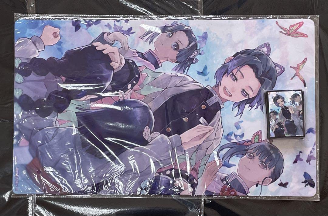 鬼滅の刃 胡蝶しのぶ スリーブ&amp;プレイマット 最終値下げ 胡蝶しのぶプレイマット＆スリーブ60枚の通販 SiN