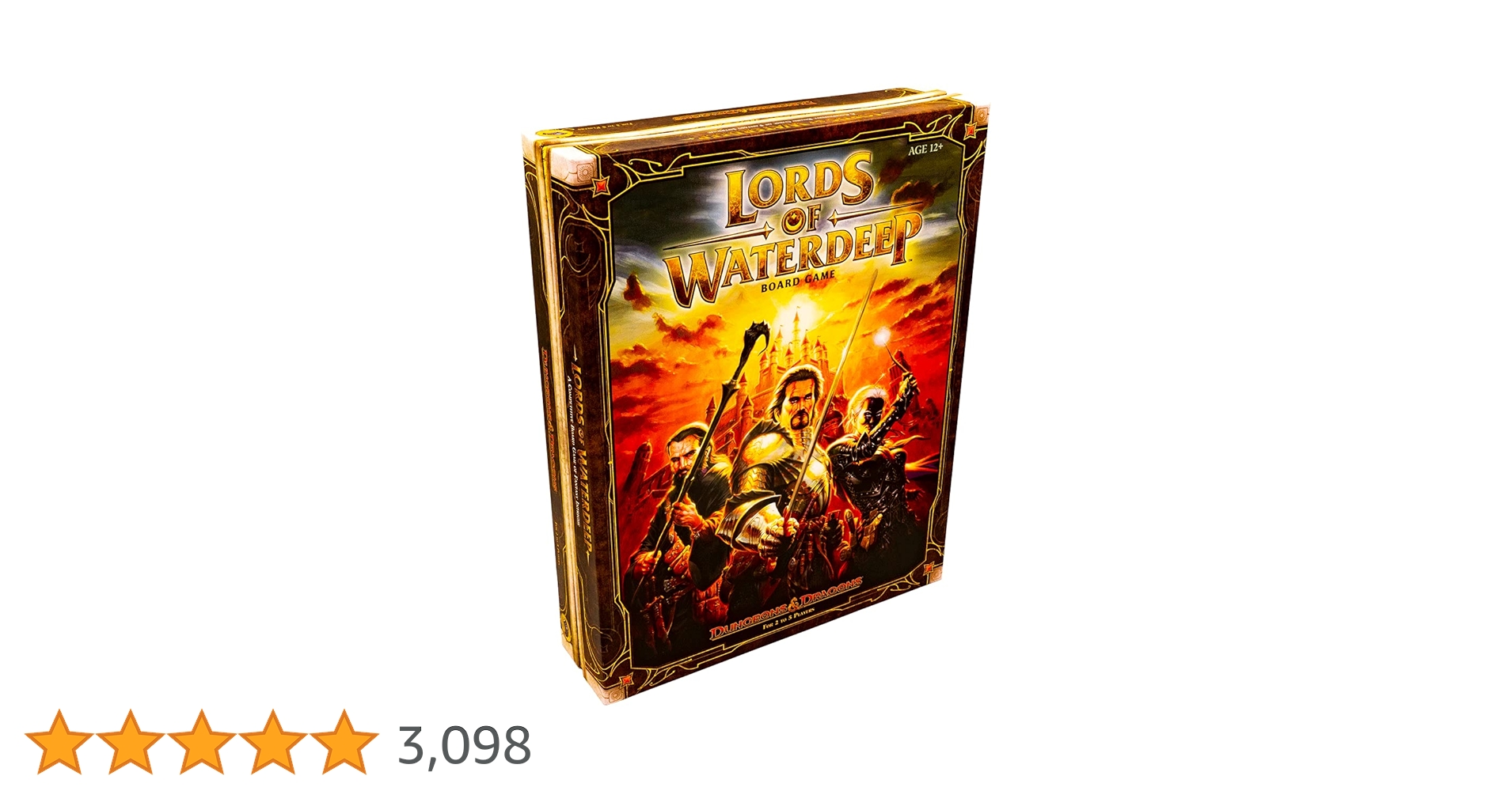 ウォーターディープの支配者たち　日本語訳付き ウォーターディープの支配者たち Lords of Waterdeep - ボード