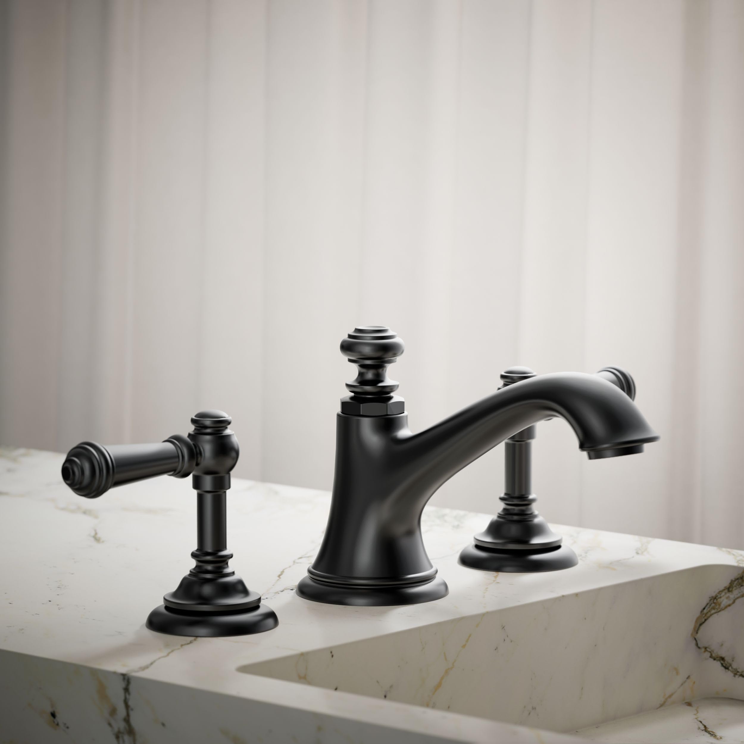 Amazon | Kohler 72759-BL Artifacts 広範囲スパウト ベル マット