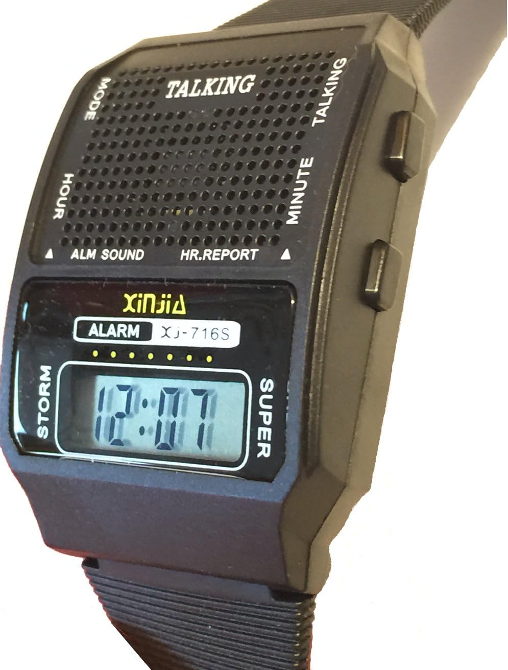 Human Voice A-1 Loud and Clear English Talking Watch U.S. 12 Hour Time