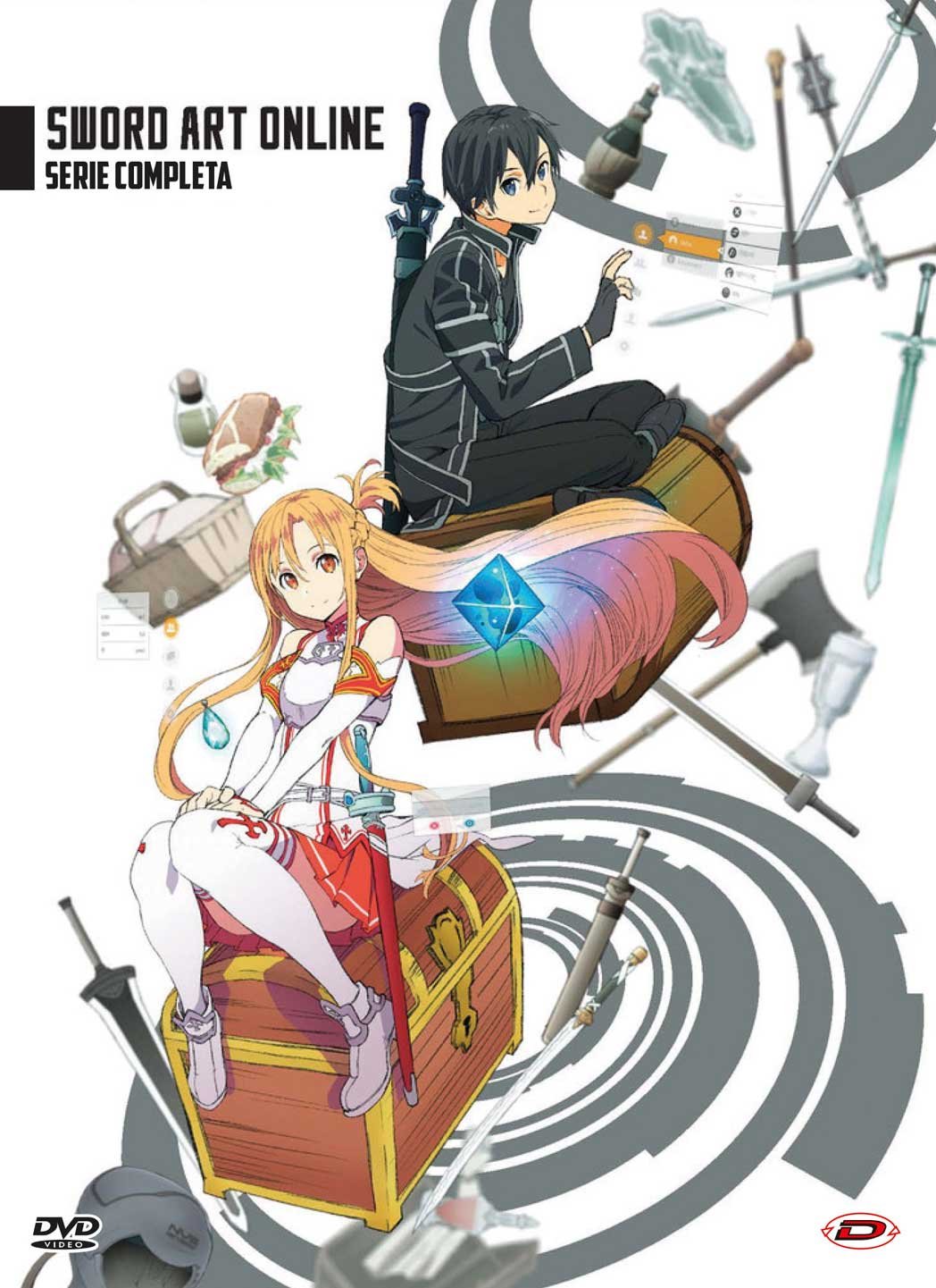 Sword Art Online Comp.Ser.(Eps 01-25)(Box 4 Dvd)