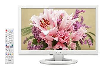 Amazon | シャープ AQUOS 液晶テレビ 19型 ホワイト系 LC-19K30