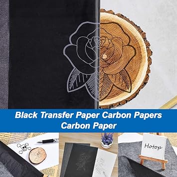 100Sheets Black Transfer Paper Carbon Papers Carbon Paper A4 & Carbon-Paper