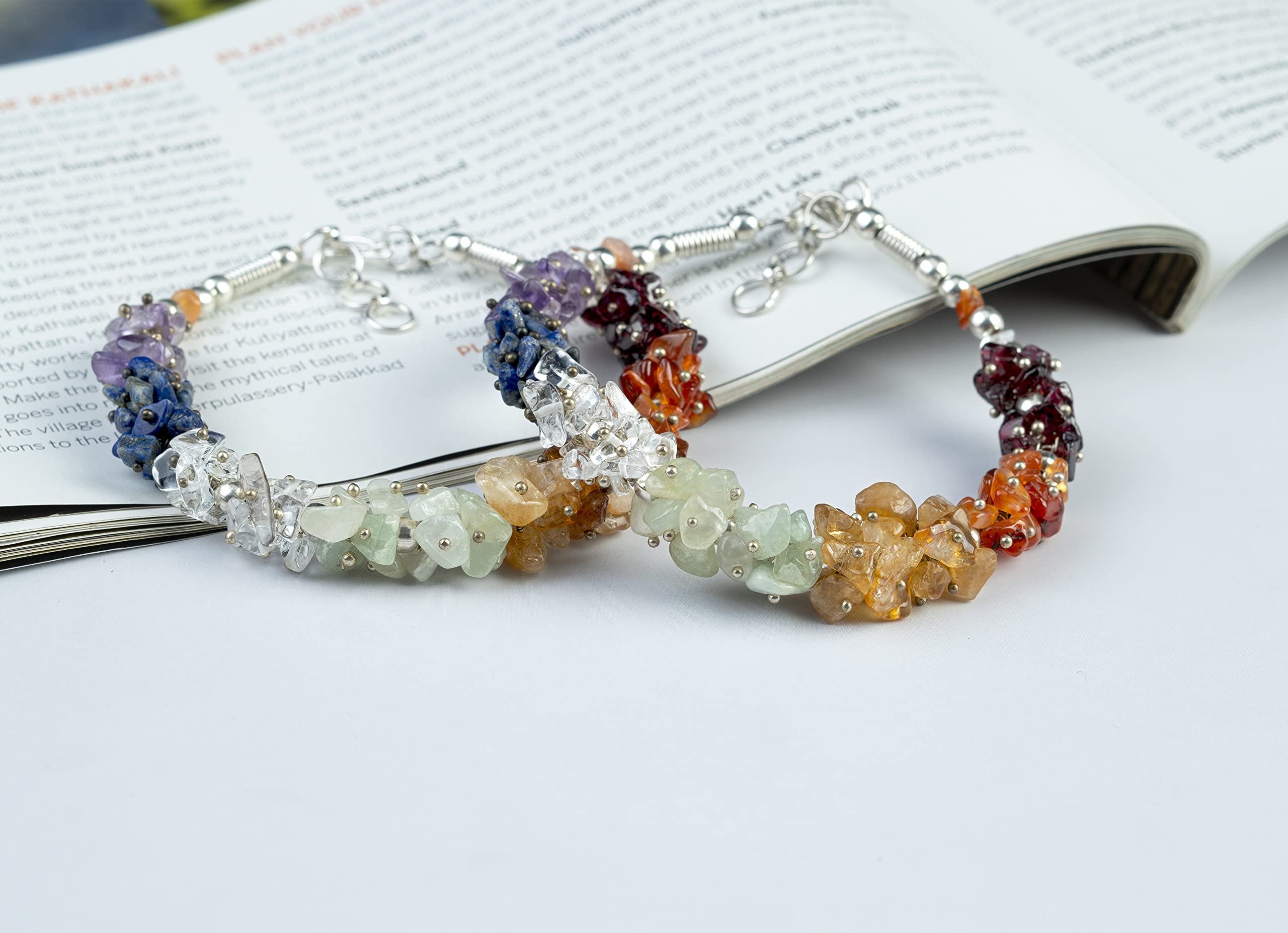 Crocon Pulsera chakra healing energy Crystal Natural Stone Yoga Beads Men Women | 8mm beads Pulsera Bangle | Unisex gift | Handmade pulseras, Cristal Piedra