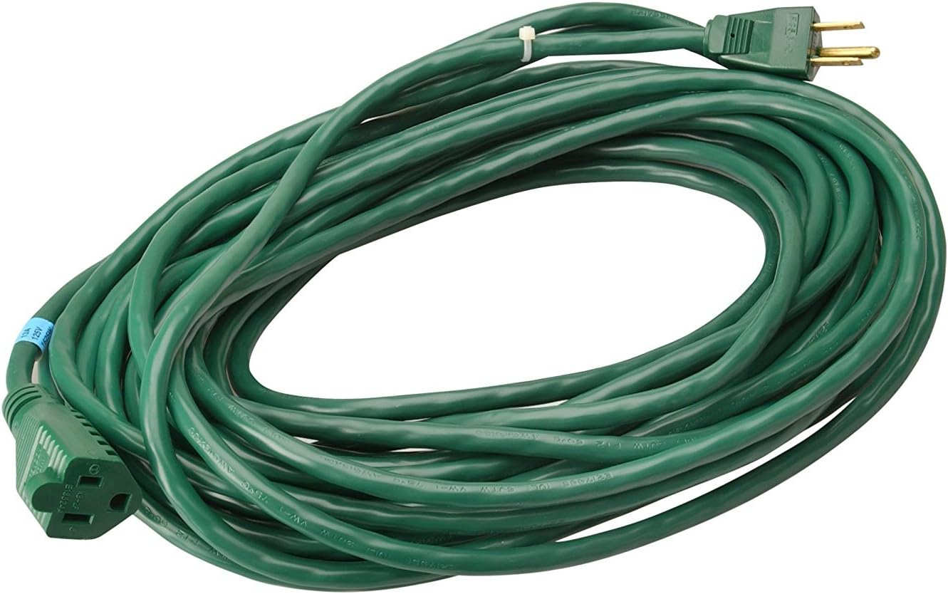 Woods 990394 Outdoor Extension Cord (80 Foot, 16/3gauge, Green), Extension Cords Amazon Canada