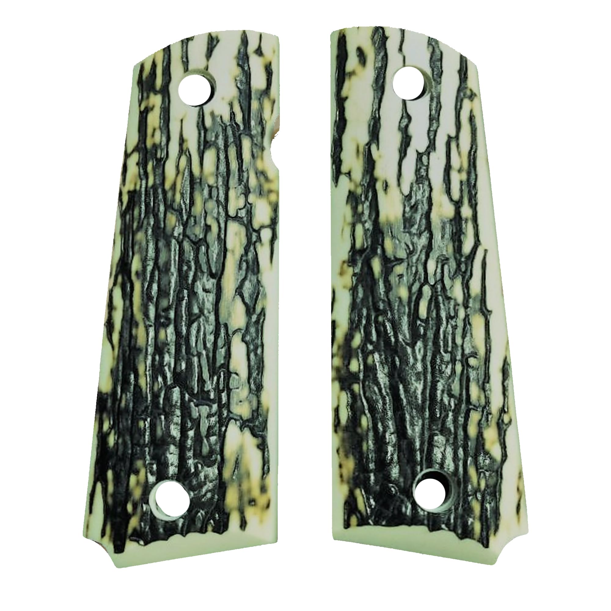 Compatible Replacement for 1911 Grips Premium Gun Grips Colt 1911 Gov. & Clones Taurus, S&W, Springfield, Rock Island